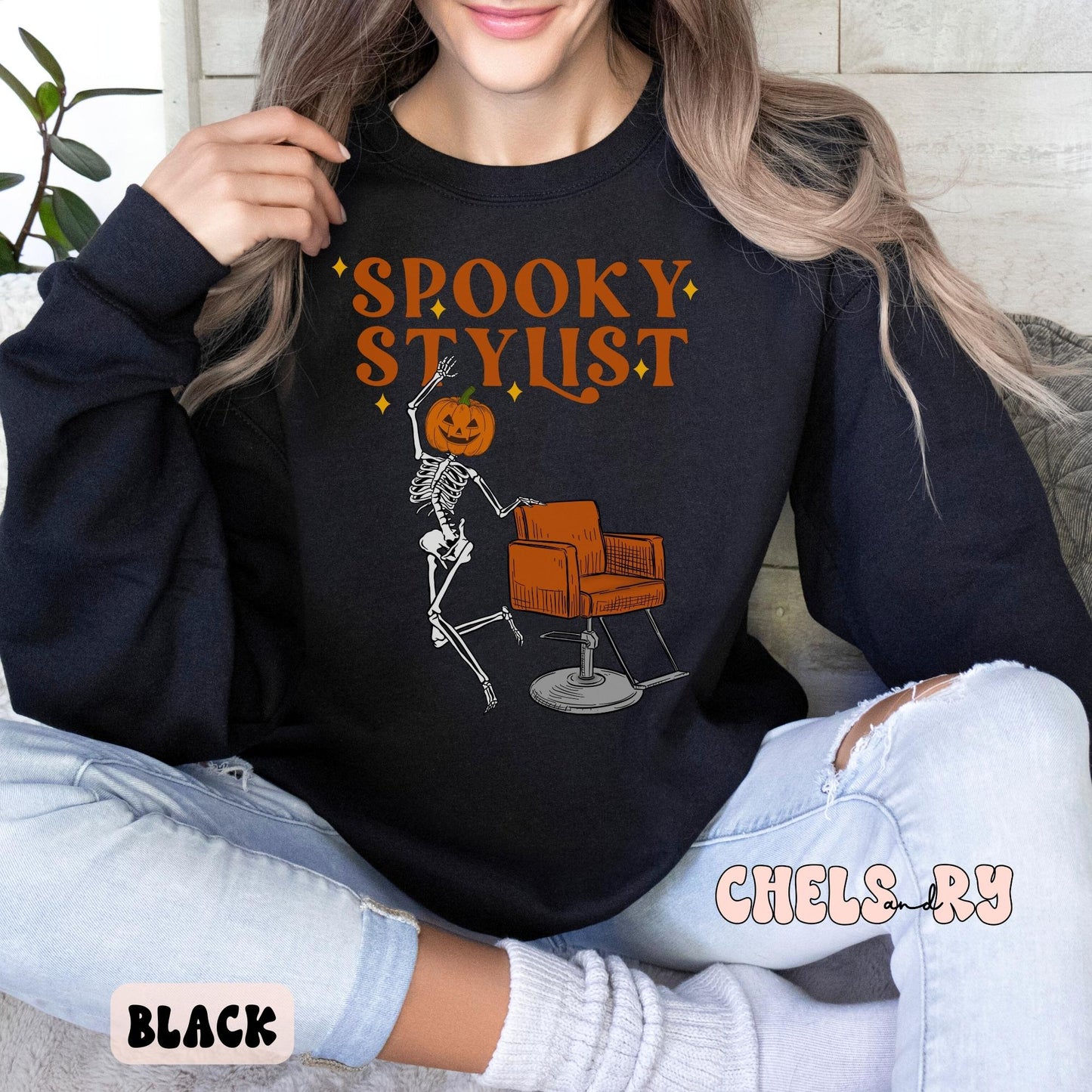 SPOOKY STYLIST SWEATSHIRT