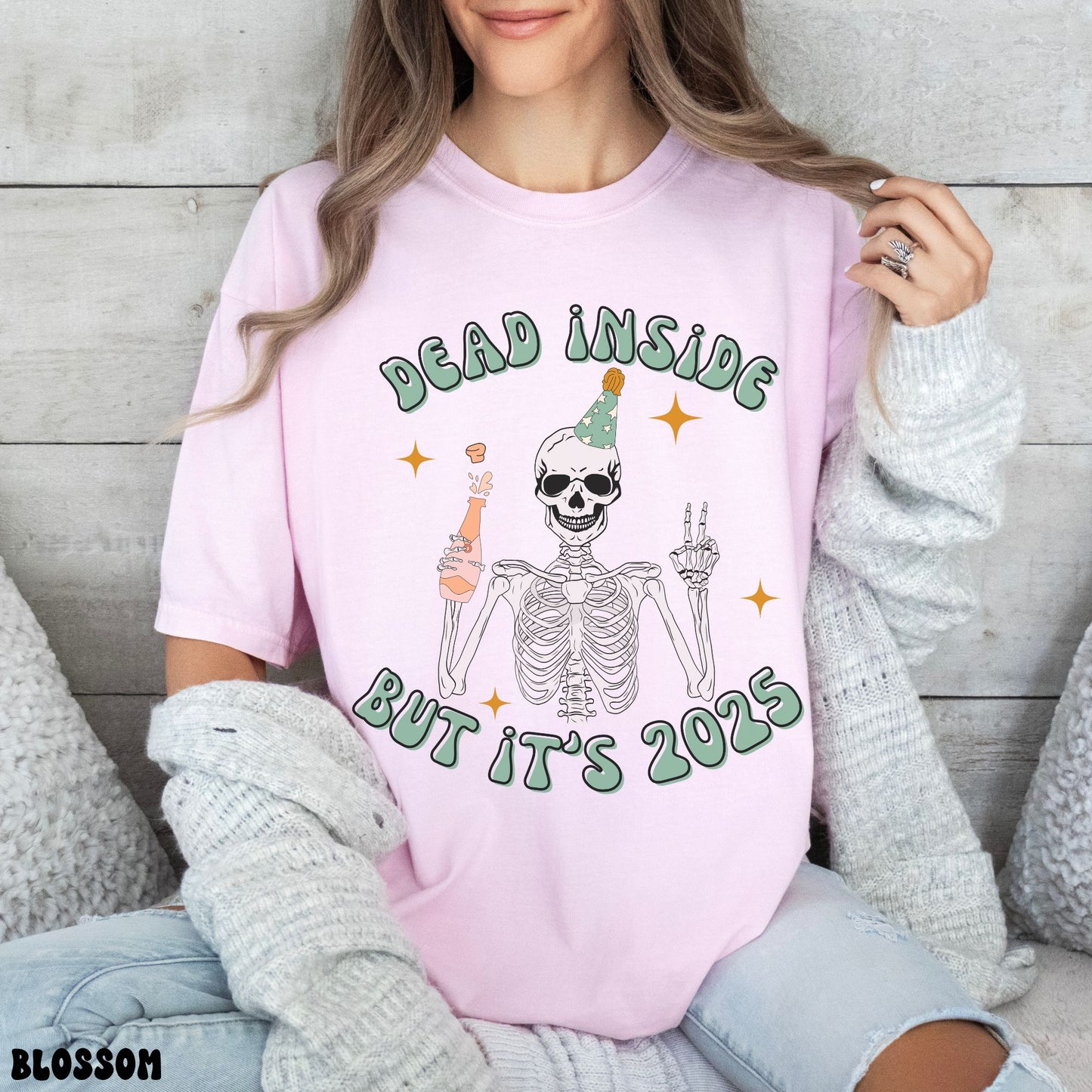 DEAD INSIDE BUT IT'S 2025 SHIRT