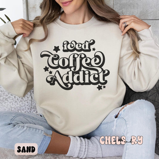 ICED COFFEE ADDICT SWEATSHIRT