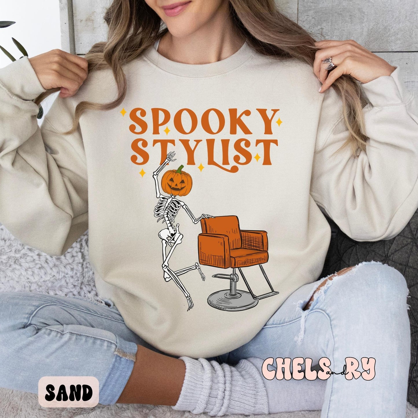 SPOOKY STYLIST SWEATSHIRT