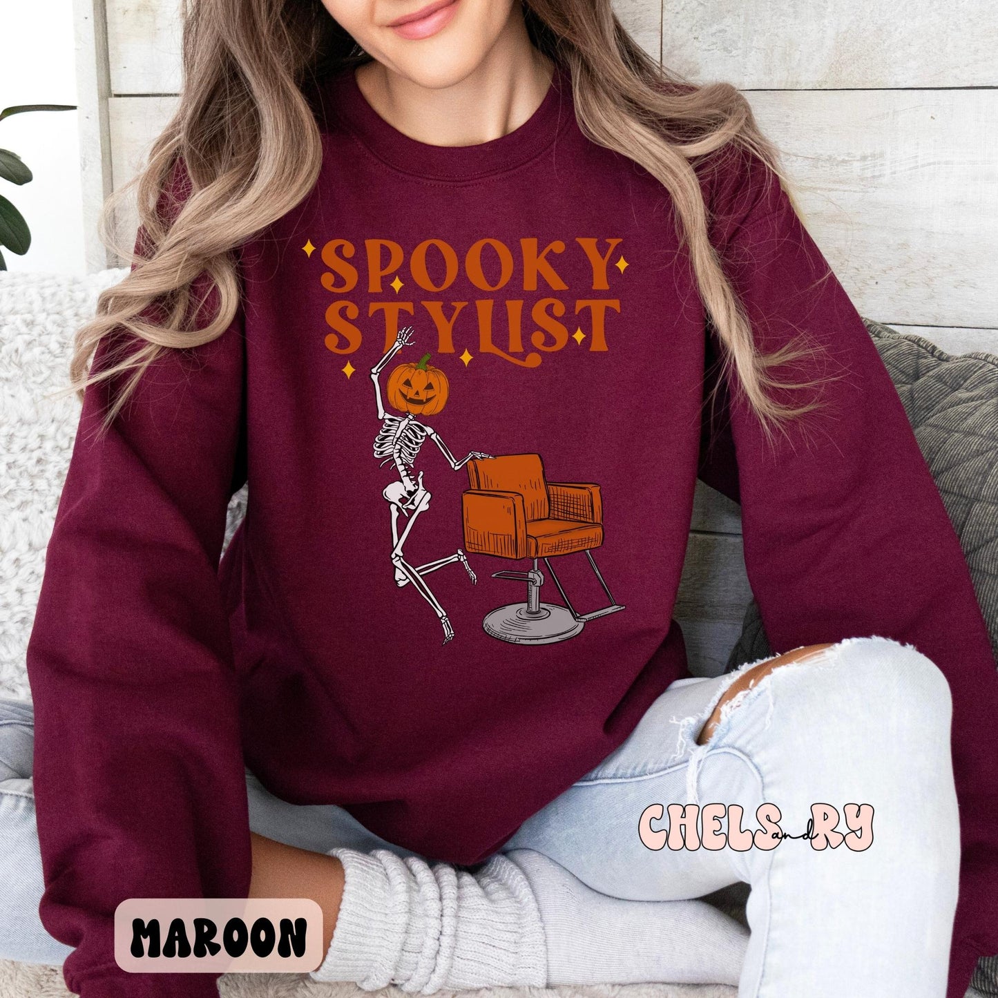 SPOOKY STYLIST SWEATSHIRT